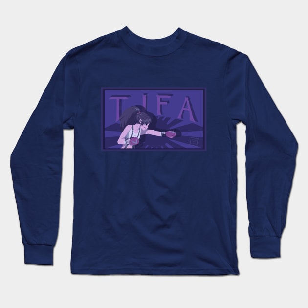 Tifa- YOKKAO Collaboration Long Sleeve T-Shirt by nadiadar
